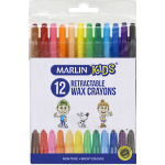 Marlin Kids retractable crayons 12's  
